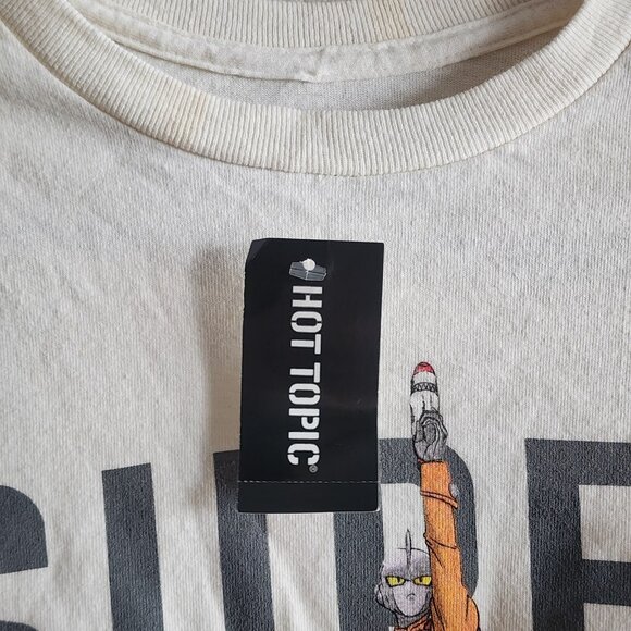 Dragon Ball Super Hero Shirt Mens Small White Movie Poster Anime Hot Topic Tee - Picture 5 of 10